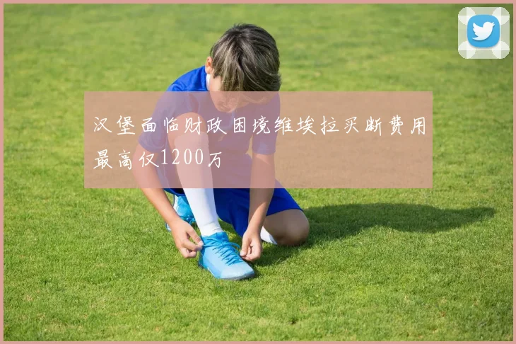 汉堡面临财政困境维埃拉买断费用最高仅1200万